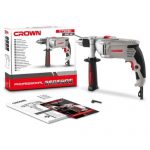 ⁦شنيور معدن دقاق الكتروني يمين و شمال كراون بي 3 CT10130-B3 - قدرة 810 وات 13 مم⁩ - الصورة ⁦2⁩